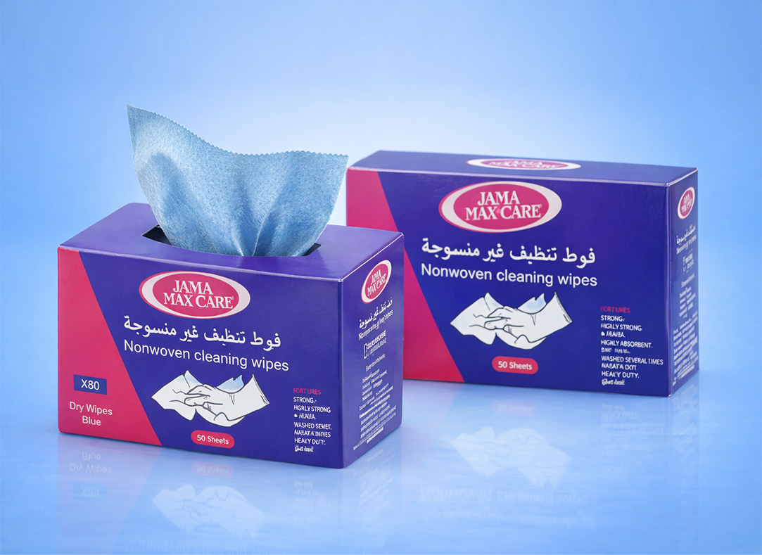NON-WOVEN CLEANING WIPES