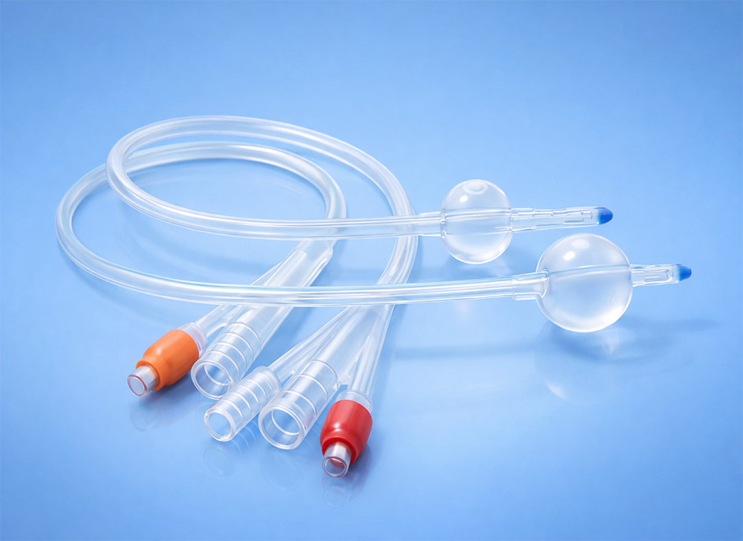 SILICONE FOLEY CATHETER